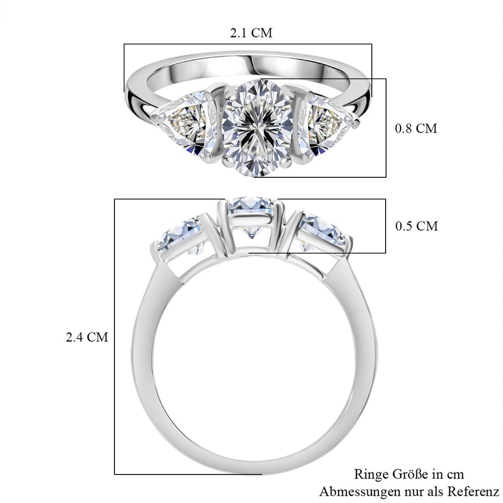 Luxuriant 950 Platinum SGL Certified (VS/GH) Lab Grown Diamond Ring 2.00 Ct. 4.45gram_8040846_4