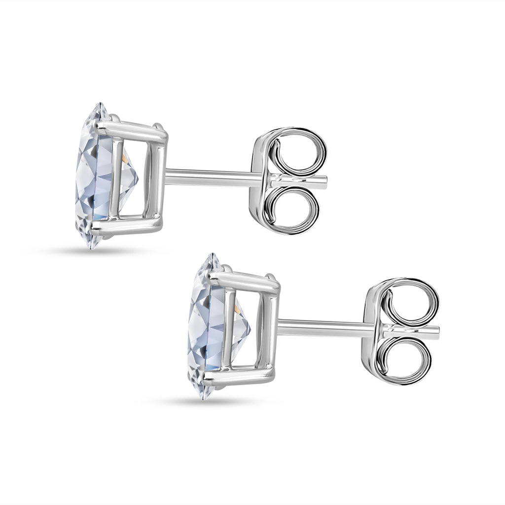 Rachel Galley  9K White Gold  VS   Lab Grown Diamond  GH, VS Earring 2.00 ct,  Gold Wt. 1.8 Gms  2.000  Ct._8040888_2