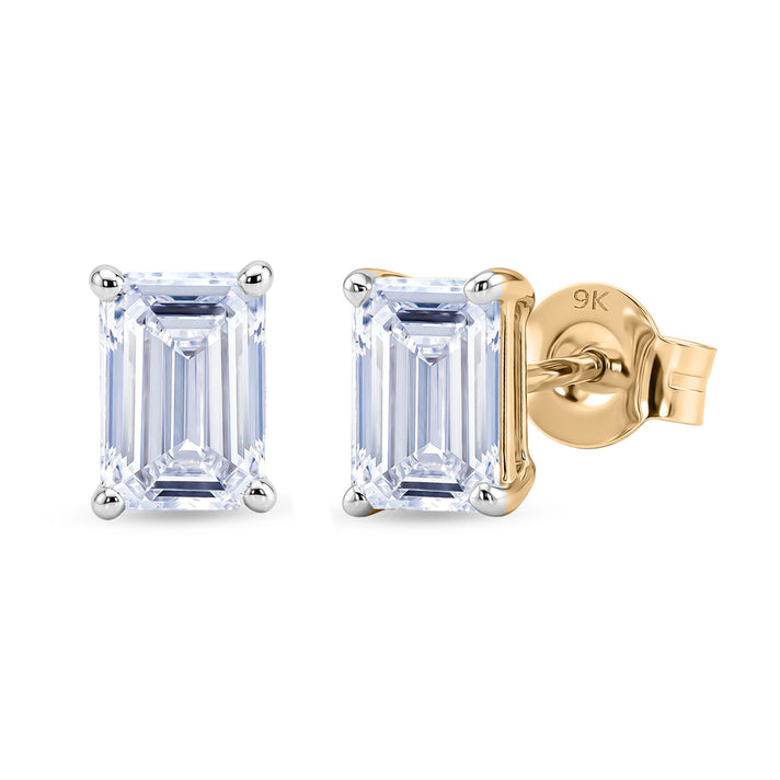 Rachel Galley  9K Yellow Gold  VS   Lab Grown Diamond  GH, VS Earring 2.00 ct,  Gold Wt. 2 Gms  2.000  Ct. 8040947 1