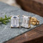 Rachel Galley  9K Yellow Gold  VS   Lab Grown Diamond  GH, VS Earring 2.00 ct,  Gold Wt. 2 Gms  2.000  Ct._8040947_2