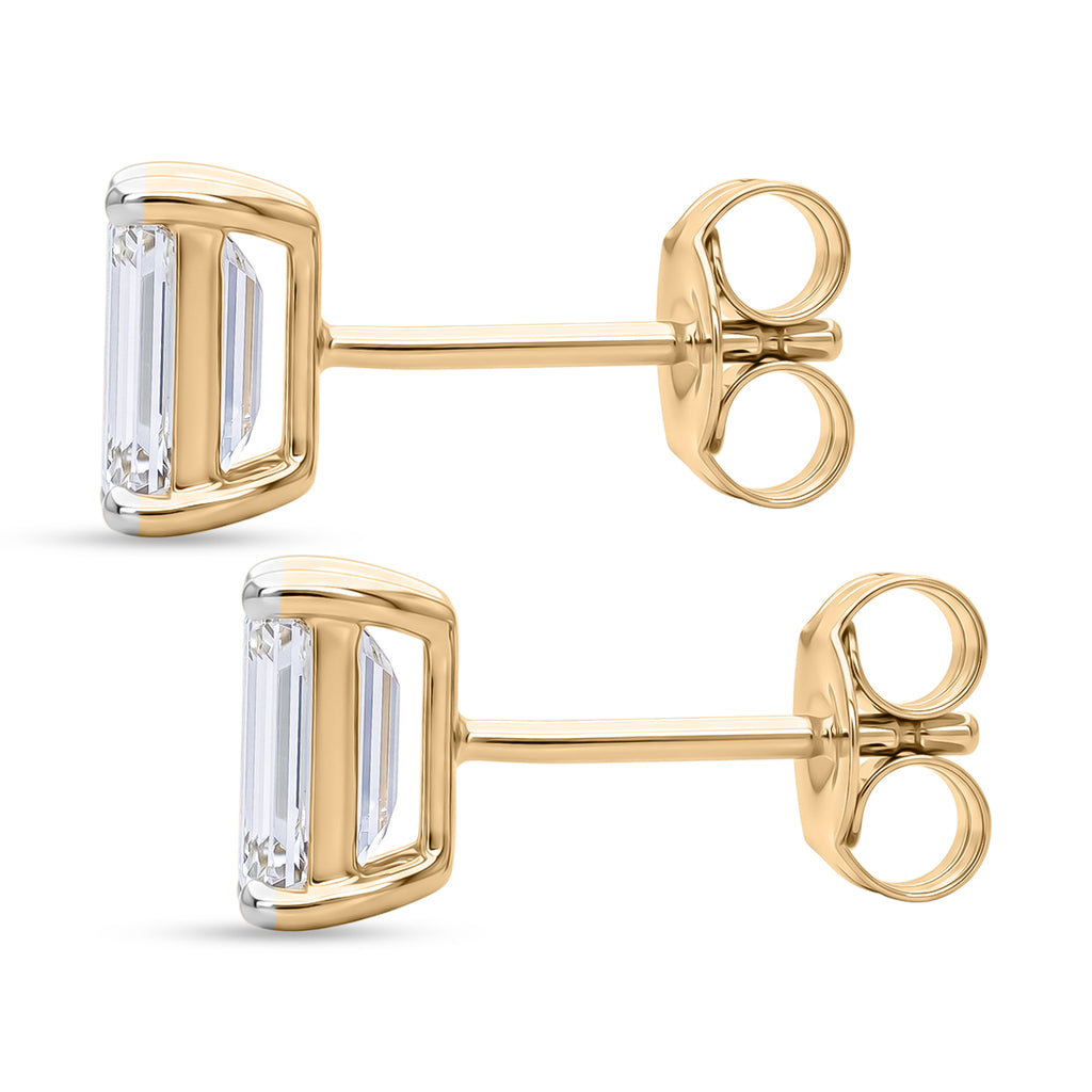 Rachel Galley  9K Yellow Gold  VS   Lab Grown Diamond  GH, VS Earring 2.00 ct,  Gold Wt. 2 Gms  2.000  Ct._8040947_3
