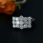 Luxuriant Diamond 950 Platinum Lab Grown Diamond (VS-E/F) SGL Certified Boat Ring 2.00 Ct, Platinum Wt. 6.56 Gms._8042521_1