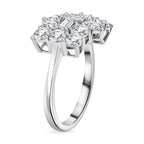 Luxuriant Diamond 950 Platinum Lab Grown Diamond (VS-E/F) SGL Certified Boat Ring 2.00 Ct, Platinum Wt. 6.56 Gms._8042521_3