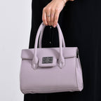 Stylish Purple Rectangular Crossbody Bag with Top Handle_8043373_2