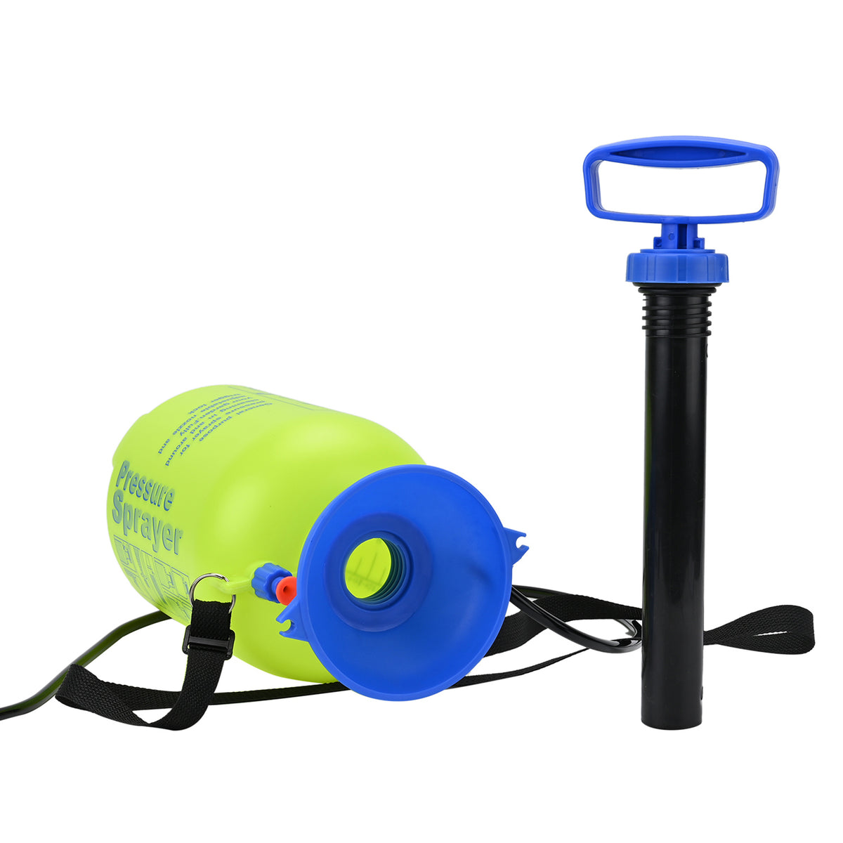Portable 5 L Pressure Sprayer for Gardening &amp; Cleaning - Yellow &amp; Blue 8044611 7