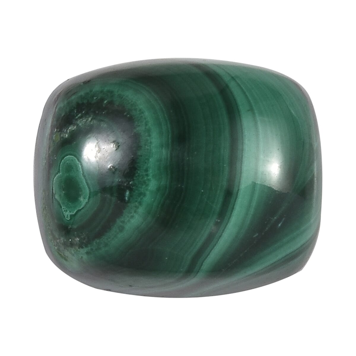 6.98 Ct. Malachite Loose Gemstone in Cushion Shape 8044789 0