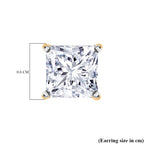 Rachel Galley  9K Yellow Gold  VS   Lab Grown Diamond  GH, VS Earring 2.00 ct,  Gold Wt. 1.8 Gms  2.084  Ct._8045487_4