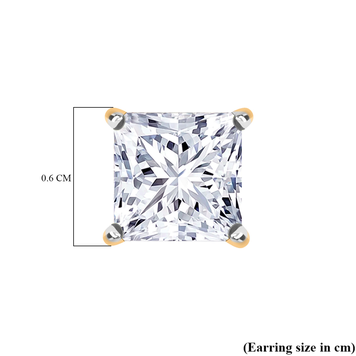 Rachel Galley  9K Yellow Gold  VS   Lab Grown Diamond  GH, VS Earring 2.00 ct,  Gold Wt. 1.8 Gms  2.084  Ct. 8045487 4