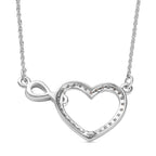 Luxuriant Diamond Lab Grown Diamond (SI-G-H) Necklace (Size 20) in 18K Vermeil Yellow Gold Plated & Rhodium Overlay Sterling Silver