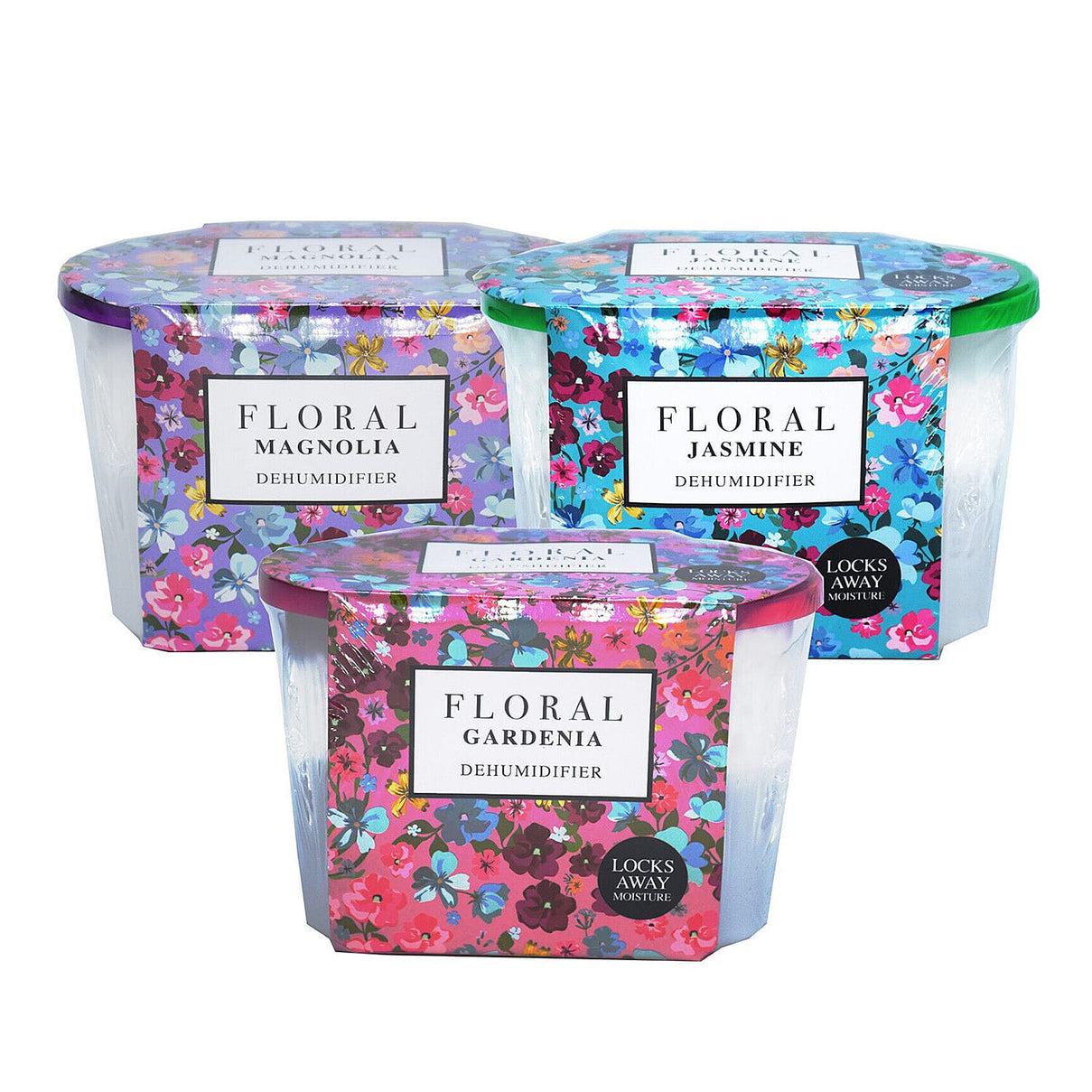 Floral Dehumidifier 36 Pack â€“ Magnolia, Jasmine &amp; Gardenia | Air Freshener 8046267 0
