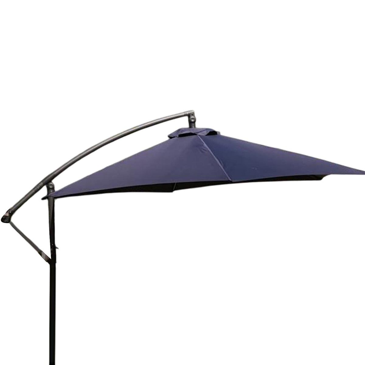 3M Banana Outdoor Patio Parasol for Sunshade &amp; Rain - Adjustable (With Crank Handle) 8046413 0