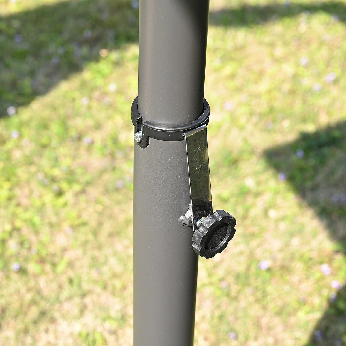 3M Banana Outdoor Patio Parasol for Sunshade &amp; Rain - Adjustable (With Crank Handle) 8046413 3