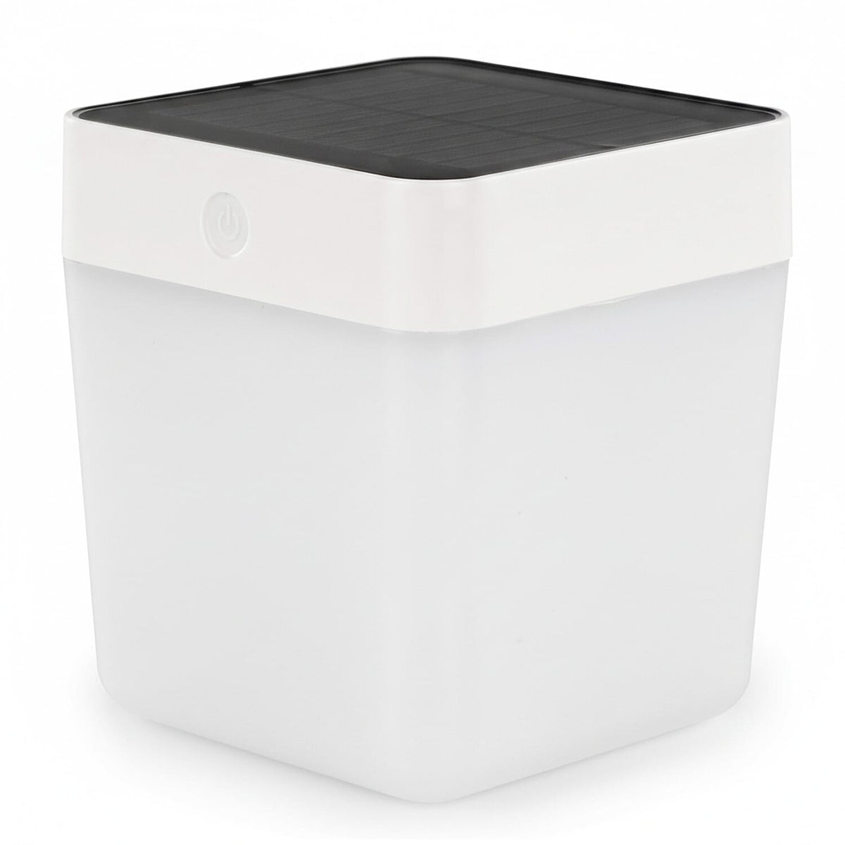 LUTEC Table Cube Solar Powered LED Portable Lantern - 3 Step Dimmer - IP44 Rated V32534053 0