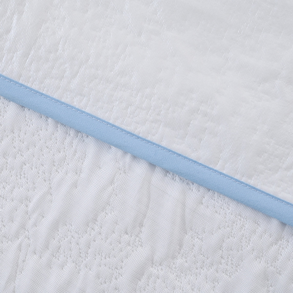 Homesmart Cooling Jacquard Waterproof Mattress Protector with Anchor Band Fit (200x180cm) - White V32521787 6