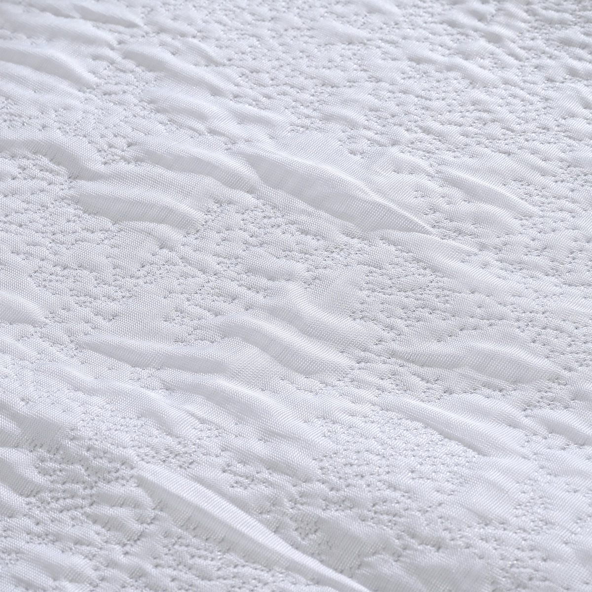 Homesmart Cooling Jacquard Waterproof Mattress Protector with Anchor Band Fit (200x180cm) - White V32521787 9