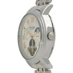 Thomas Tompion Automatic Movt. 3ATM Water Resistance Silver Dial Mens Watch with Silver Colour Stainless Steel Strap_8047951_1