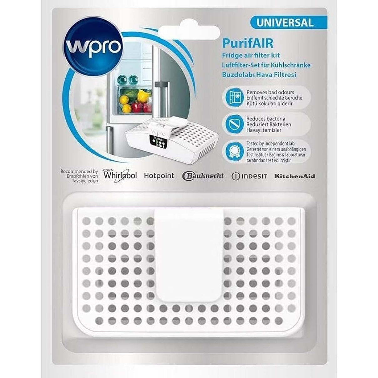 Wpro PurifAIR Anti-Bacterial Fridge Air Filter Kit 8047960 3