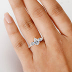 Luxuriant 18K Yellow Gold SGL Certified (VS/EF) Lab Grown Diamond Ring 2.00 Ct.Gold Wt 3.01 Gms_8049513_2