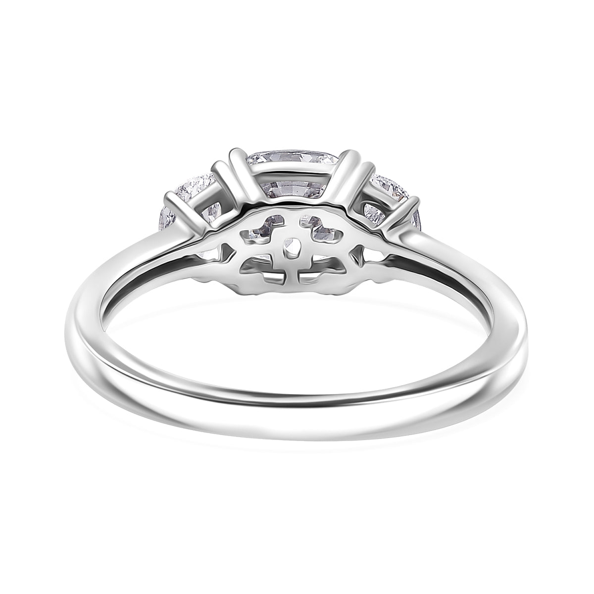 LUXURIANT 950 Platinum SGL Certified  Lab Grown Diamond Ring 1.54 Ct. 8051637 5