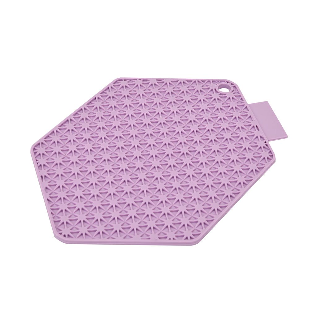 Set of 4 Silicone Pan Stands - Purple_8052308_3