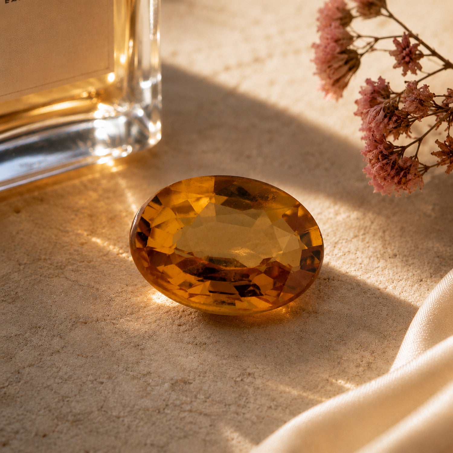 AAA Yellow Sapphire Oval Shape Gemstone 1.13 Ct. 8054748 1