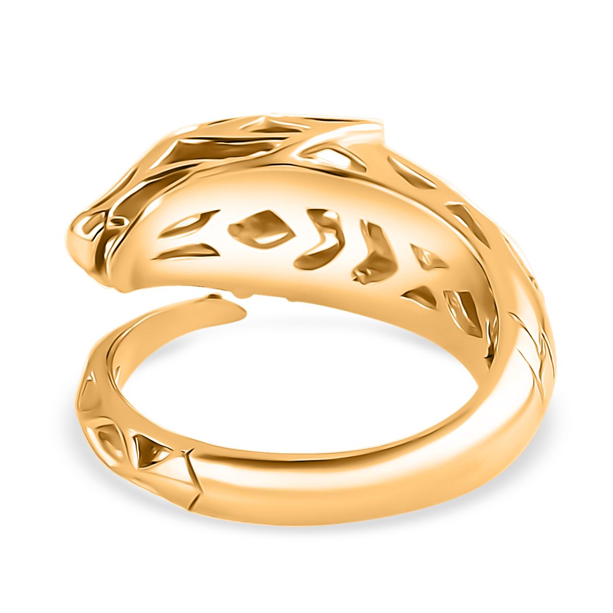 Royal Bali Collection - 22K Vermeil Yellow Gold Plated Sterling Silver Dragon Ring 8055893 4