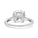 Luxuriant Diamond 950 Platinum IGI Certified Round Lab Grown Diamond Ring 3.00 Ct.
