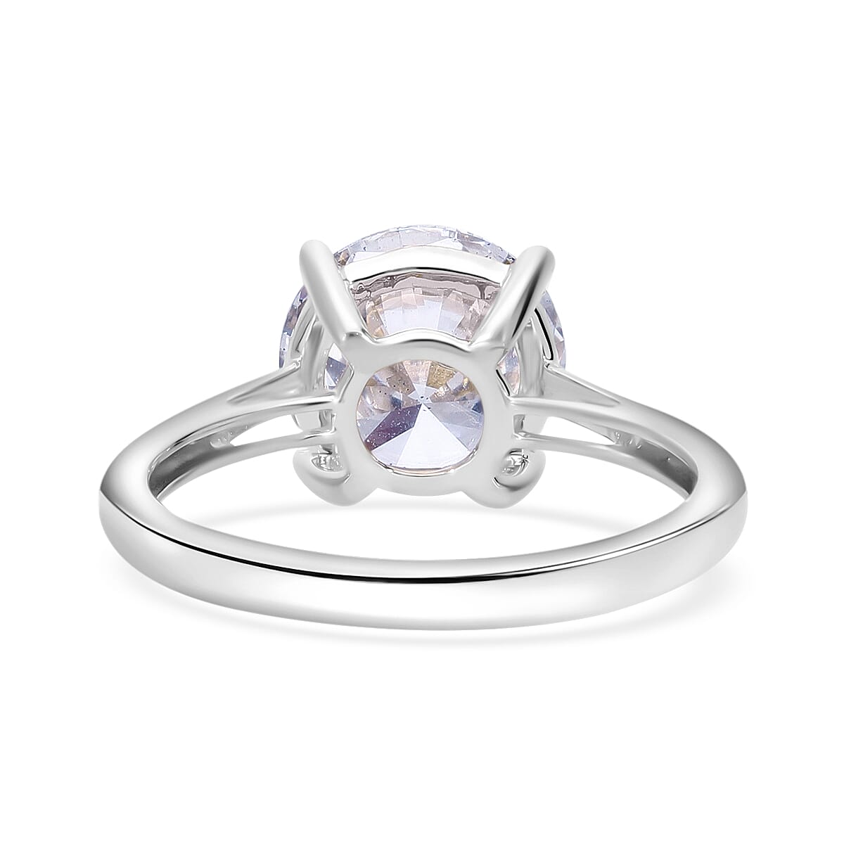Luxuriant Diamond 950 Platinum IGI Certified Round Lab Grown Diamond Ring 3.00 Ct. 8057941 4