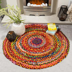 IW Cotton Rug and Door Mat (Size 1x150 cm) - Multi Color_8060842