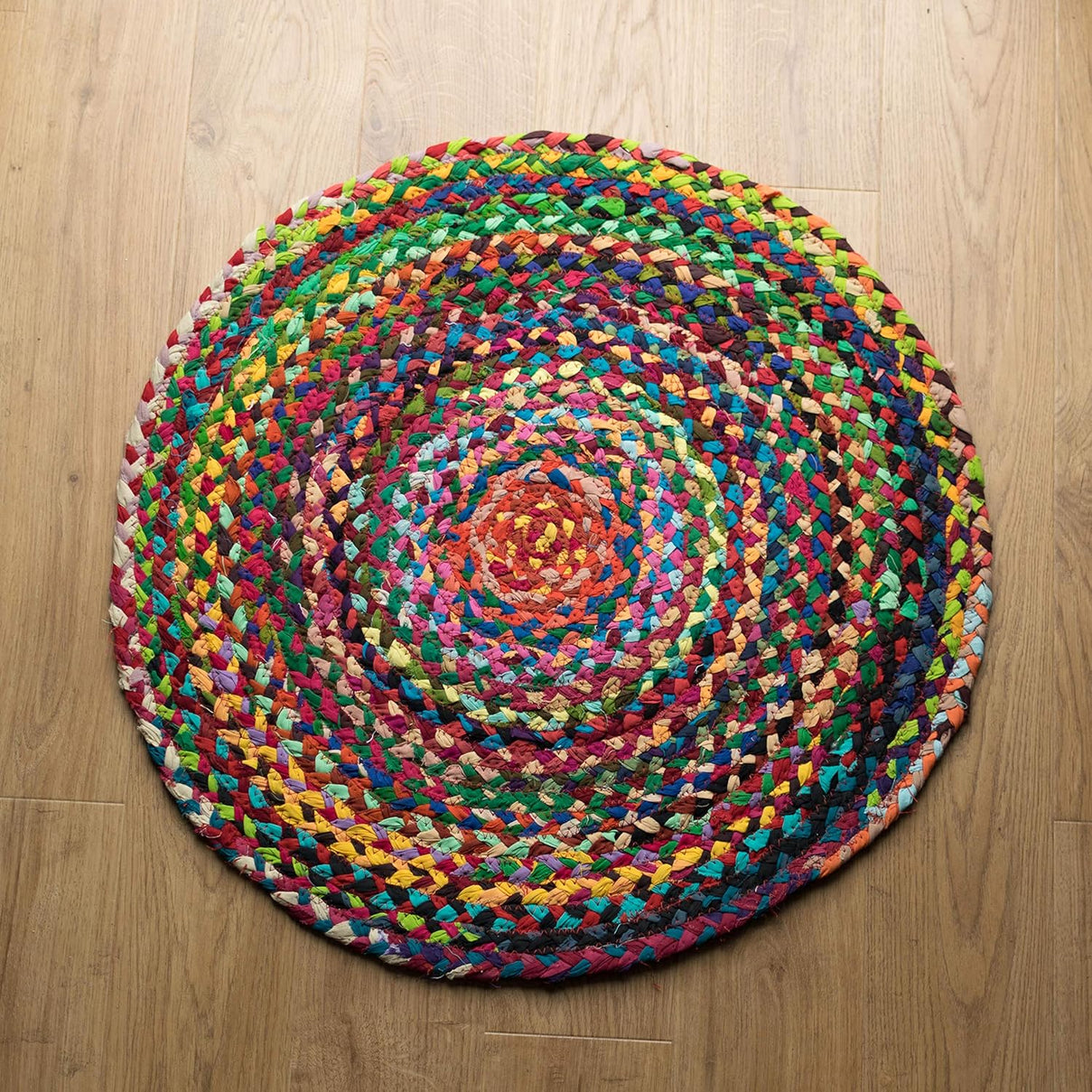 IW Cotton Rug and Door Mat (Size 1x150 cm) - Multi Color 8060842 3