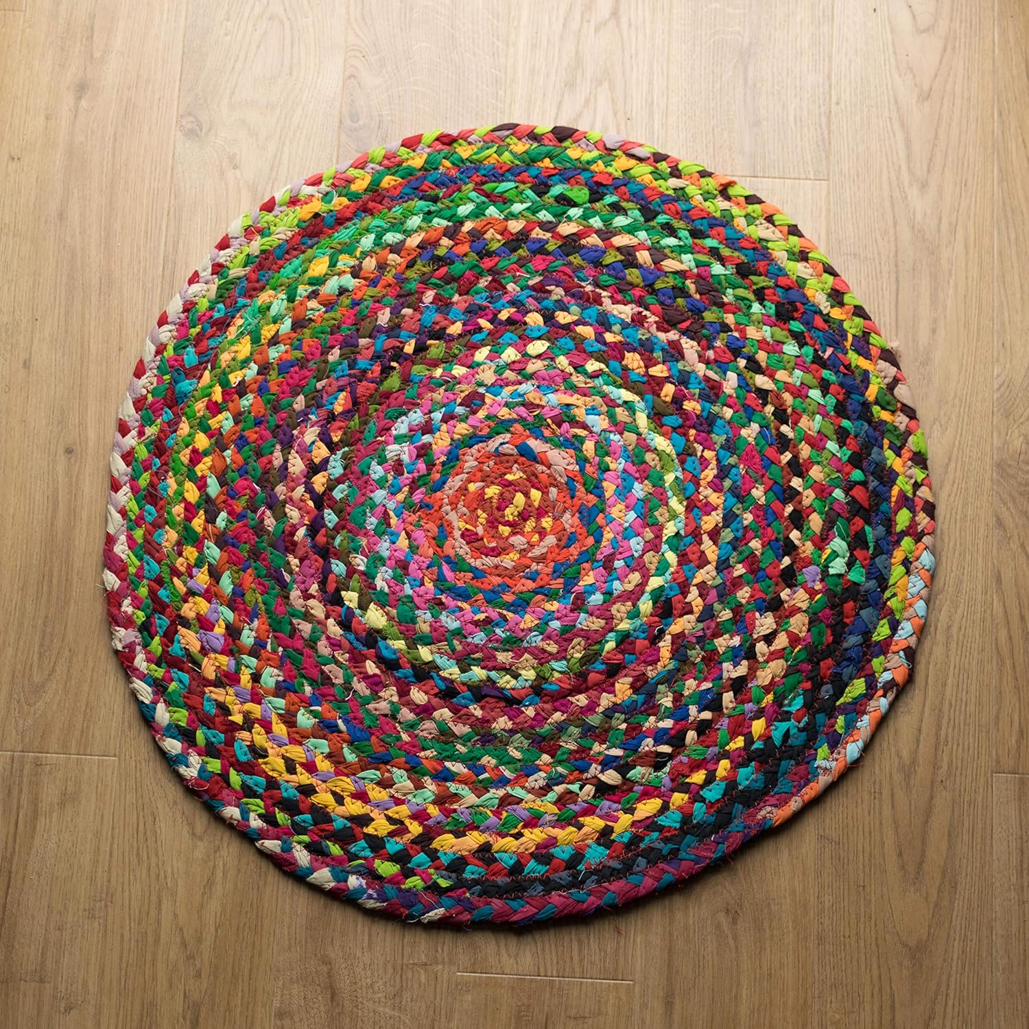 IW Cotton Rug and Door Mat (Size 1x150 cm) - Multi Color 8060842 3