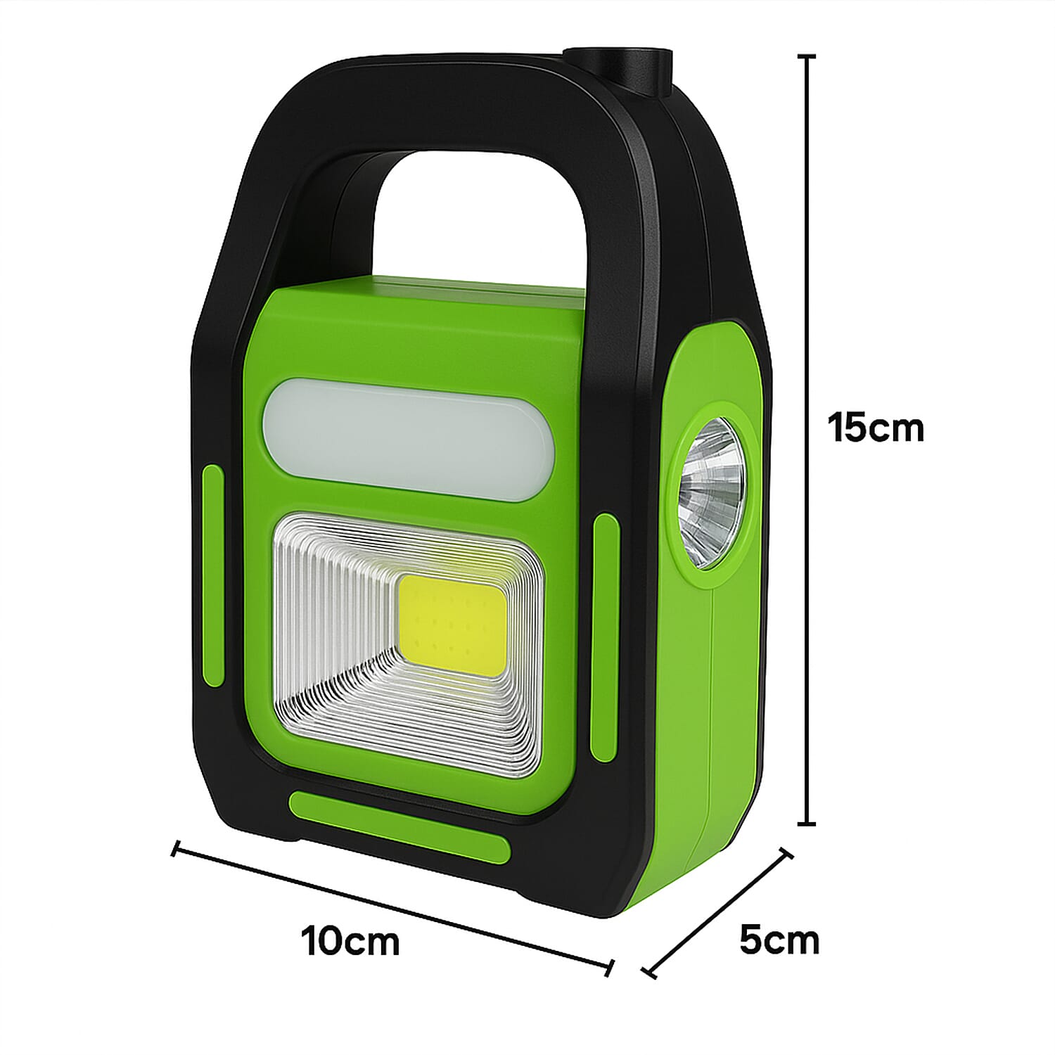 Hurry Bolt Solar Emergency Light with 1200MAH Lithium Battery Included - Green 8060865 4
