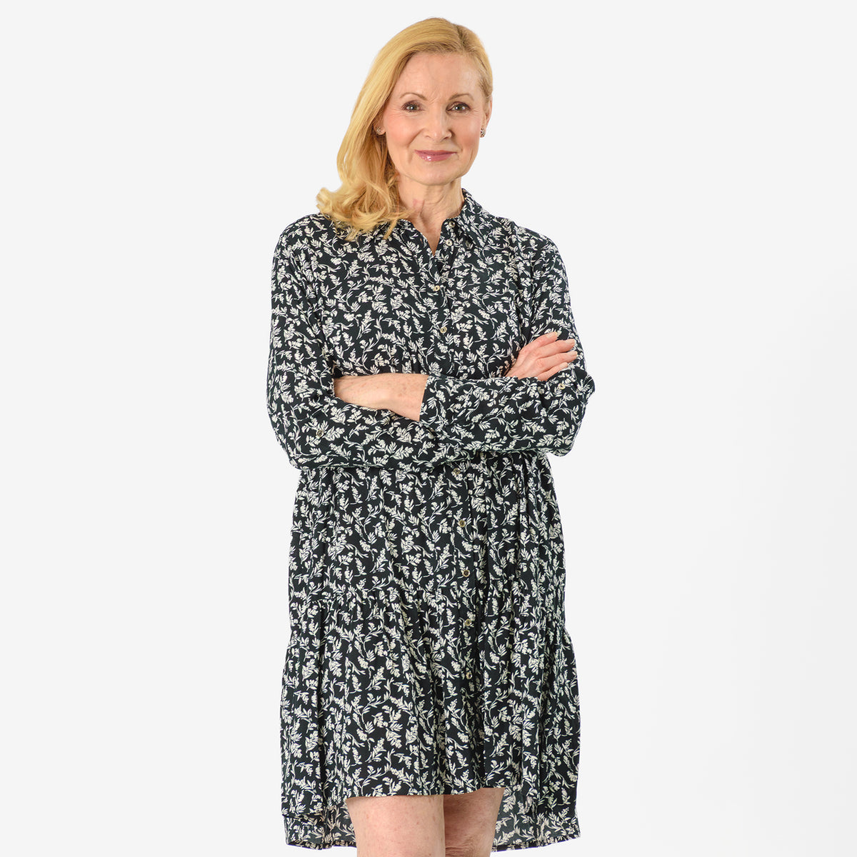 Floral Printed Tunic Top V32562774 0