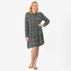 Closeout Deal Printed Tunic Top (Size 12) - Navy_8061649_1