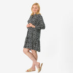 Closeout Deal Printed Tunic Top (Size 12) - Navy_8061649_2