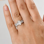 Luxuriant Diamond 950 Platinum IGI Certified Lab Grown Diamond (VS-1/F) Solitaire Diamond Oval Ring 2.32 Ct._8062020_2