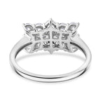 Luxuriant 950 Platinum SGL Certified (VS/EF) Lab Grown Diamond Boat Ring 1.00 Ct, Platinum Wt. 4.41 Gms_8062902_4