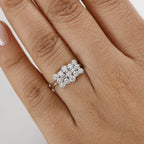 Luxuriant 950 Platinum SGL Certified (VS/EF) Lab Grown Diamond Boat Ring 1.00 Ct, Platinum Wt. 4.41 Gms_8062905_2