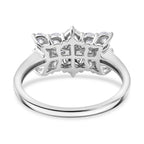 Luxuriant 950 Platinum SGL Certified (VS/EF) Lab Grown Diamond Boat Ring 1.00 Ct, Platinum Wt. 4.41 Gms_8062905_4