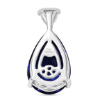 RHAPSODY 950 Platinum AAAA Tanzanite & White Diamond (VS/EF) Solitaire Pendant 3.11 Ct._8063902_4