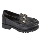 Emma Ladies Godiva Slip on Loafer Shoes (Size 6) - Black_8064652