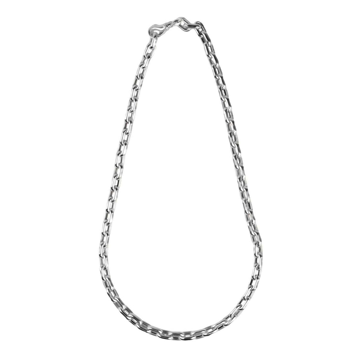 Italian Sterling Silver Necklace  (Size - 20) with Lobster Clasp, Silver Wt. 31.00 Gms 8066218 0