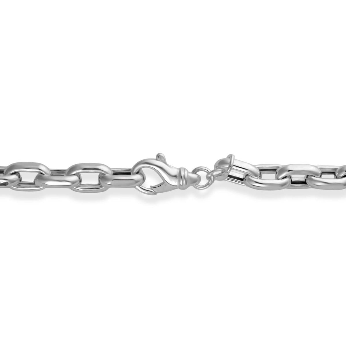 Italian Sterling Silver Necklace  (Size - 20) with Lobster Clasp, Silver Wt. 31.00 Gms 8066218 4