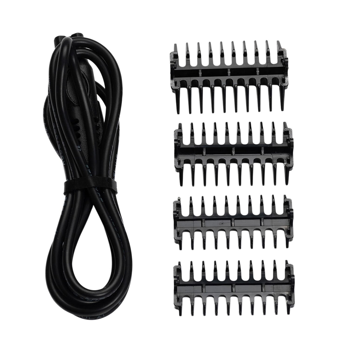 MAXXMEE Electric Beard and Hair Trimmer with 4 Trim Attachments - Black 8066998 5