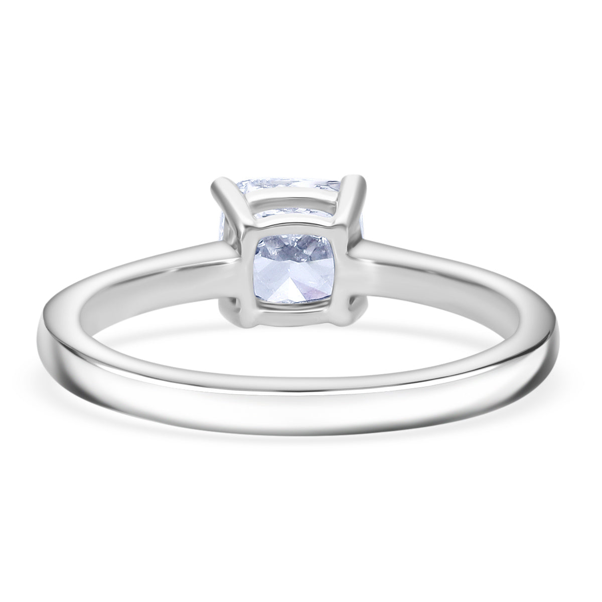 LUXURIANT SGL Certified 1 Ct. Lab Grown Diamond SI G-H Solitaire Ring in 950 Platinum V32605715 5