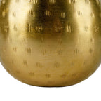 Set of 9 - Brushed Gold Metal Vase (14.5 x 11.5 x 11.5cm)_8067031_2