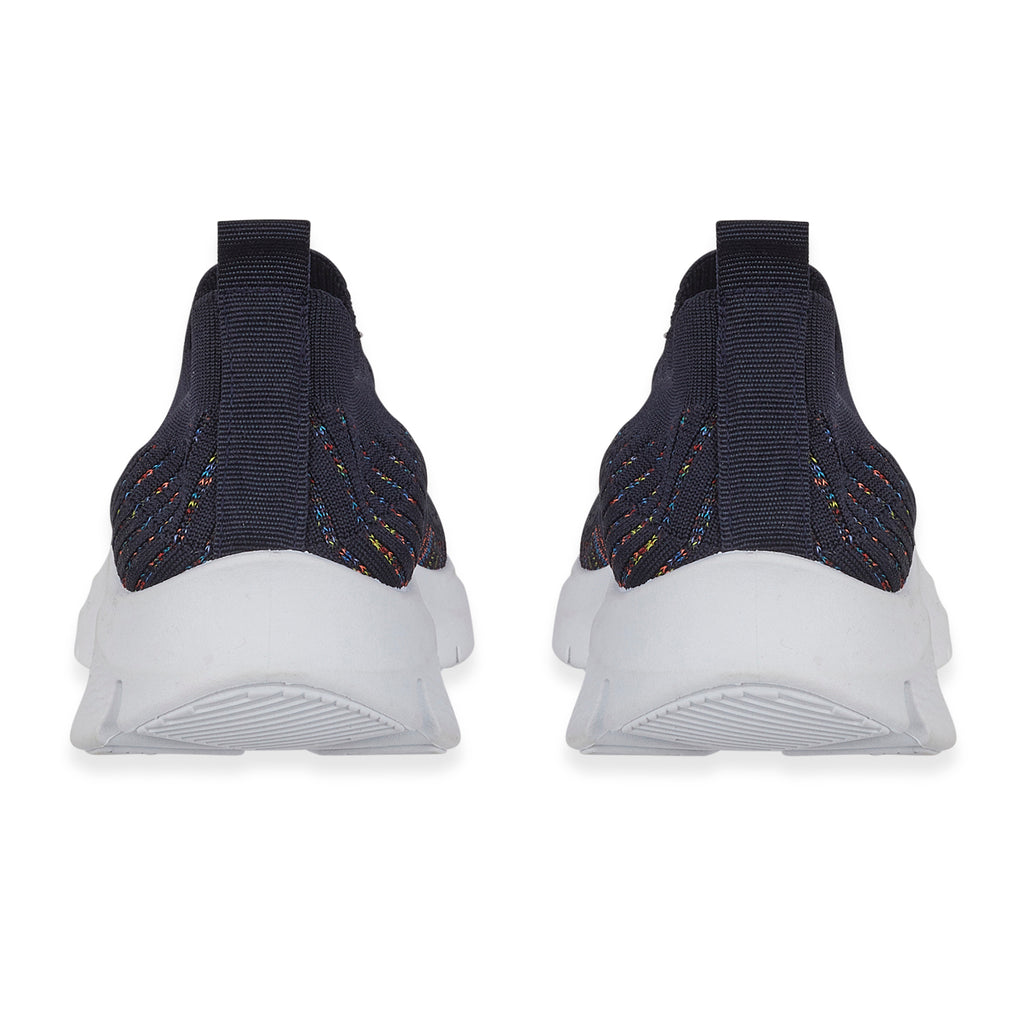 Urban Jacks Ladies Limoncello Fly Knitted Slip-On Shoe (Size - 5) - Navy_8067173_2