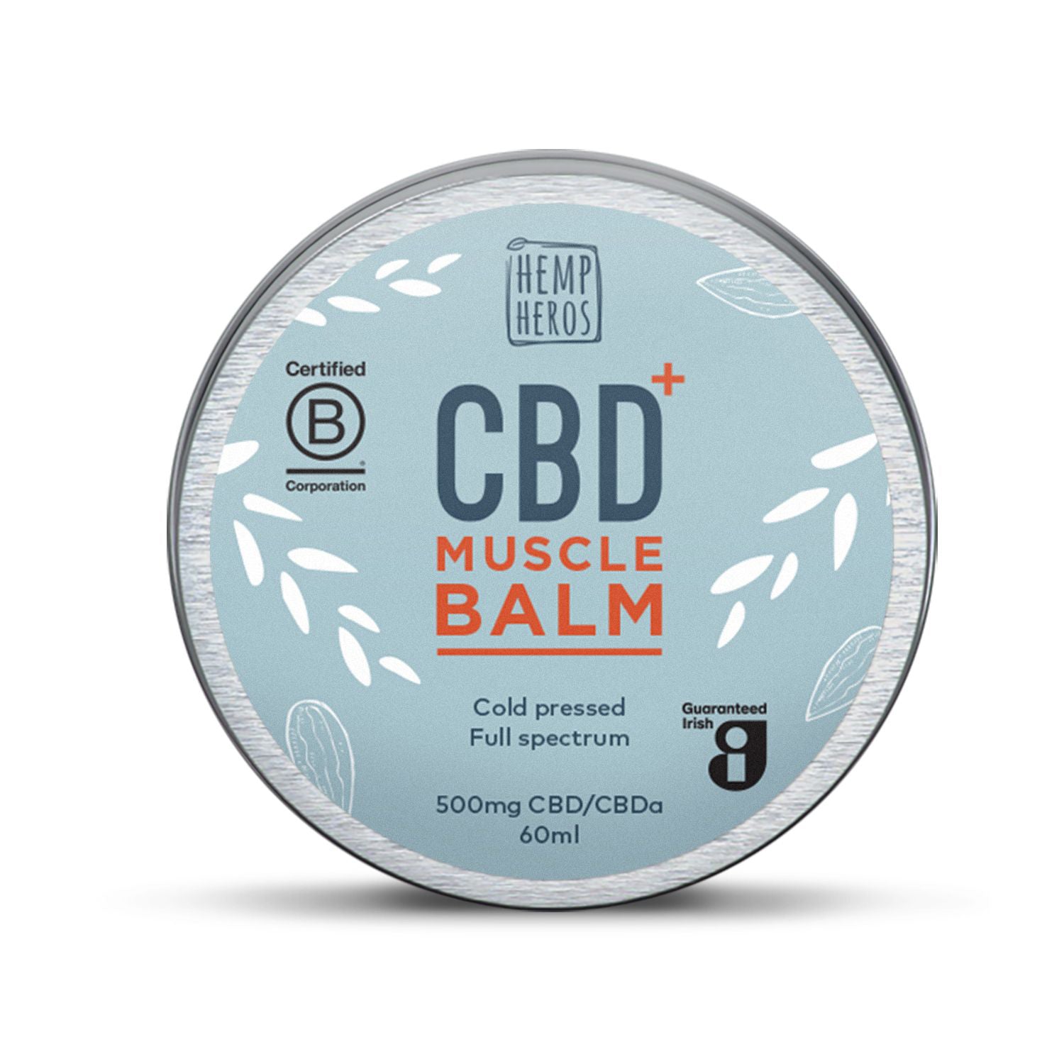Hemp Heros: Muscle Balm - 500mg 8068902 0