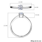 Rachel Galley 950 Platinum VS-EF Lab Grown Diamond VS-EF Ring, Platinum Wt.3 Gms  1.030  Ct._8081530_5