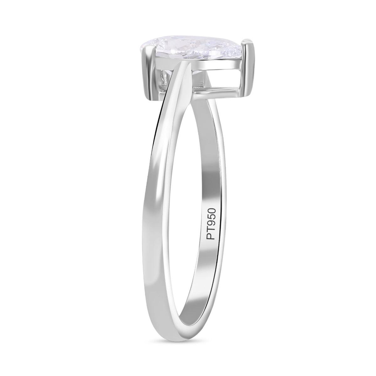 Rachel Galley 950 Platinum VS Lab Grown Diamond EF, VS Ring, Platinum Wt.4.6 Gms 1.000 Ct. 8081552 2